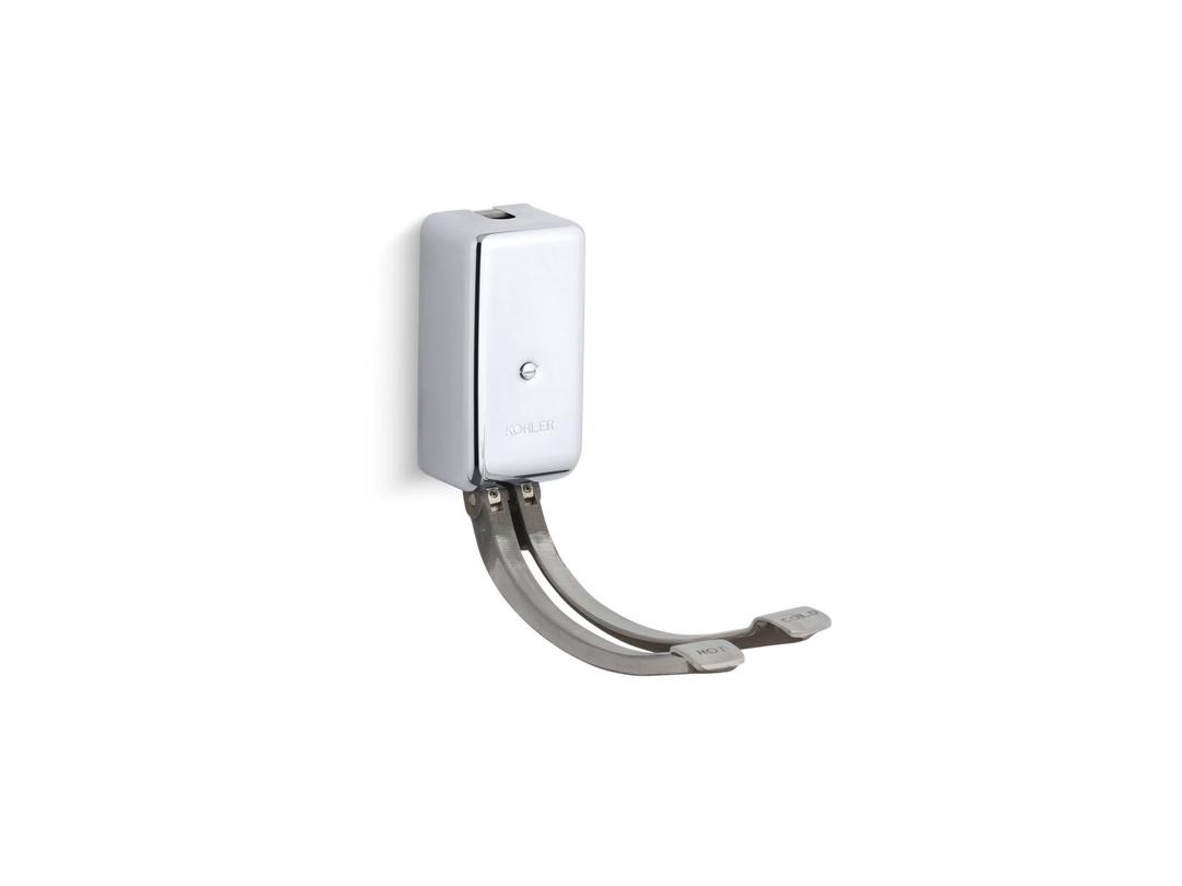 Kohler Double wall-mount foot control - Polished Chrome by Kohler