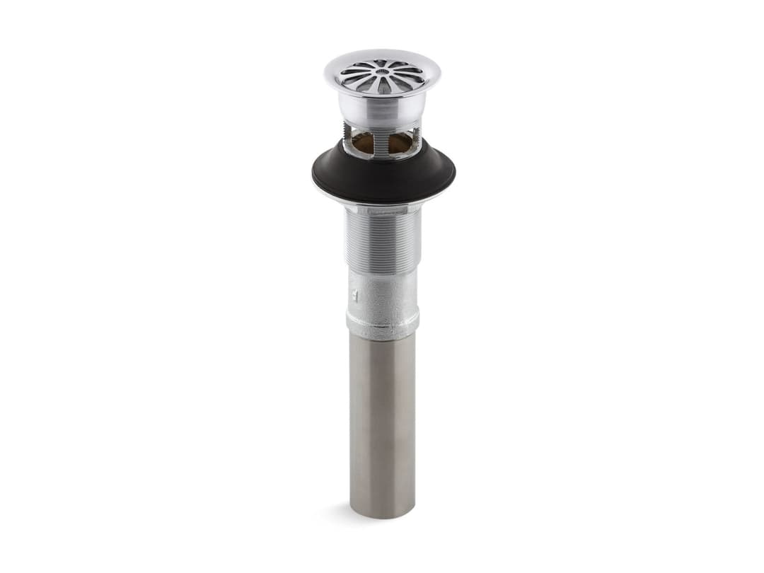 Kohler Bathroom sink grid drain with overflow - Polished Chrome by Kohler