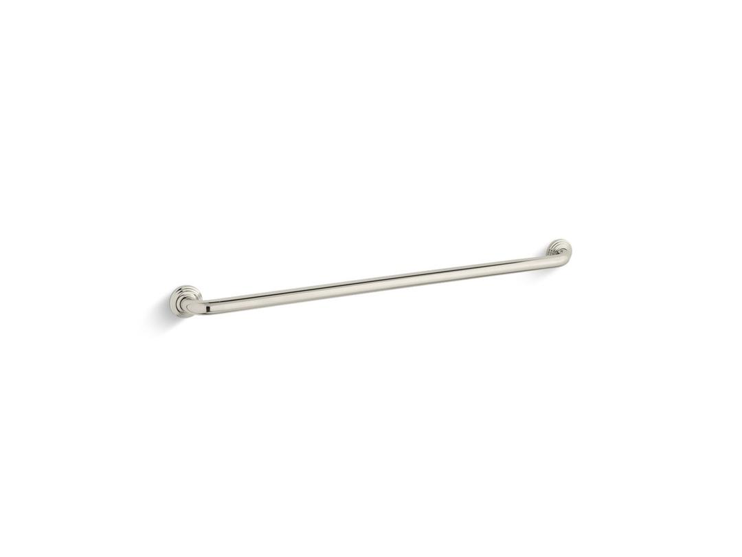 Kohler Traditional 36'' ADA compliant grab bar - Vibrant Polished Nickel by Kohler