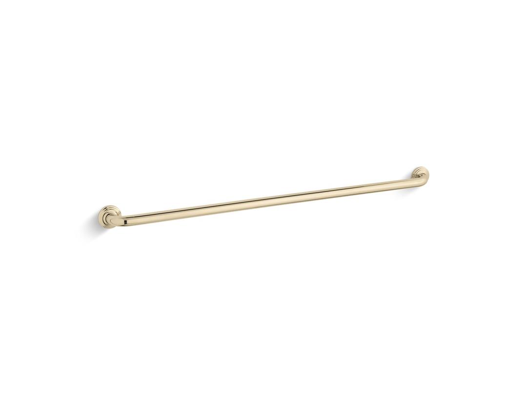 Kohler Traditional 42'' ADA compliant grab bar - Vibrant French Gold by Kohler