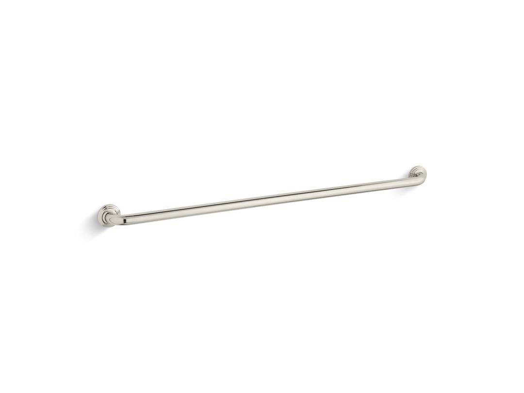 Kohler Traditional 42'' ADA compliant grab bar - Vibrant Polished Nickel by Kohler