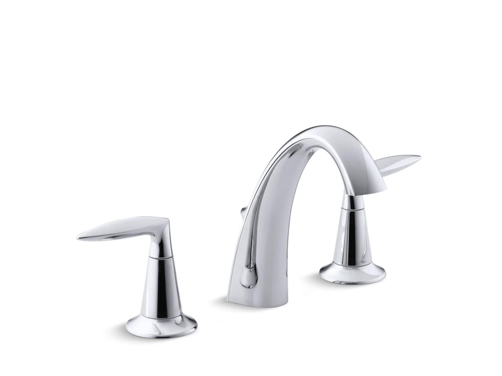 Kohler | Alteo | Widespread Bathroom Sink Faucet - Polished Chrome by Kohler