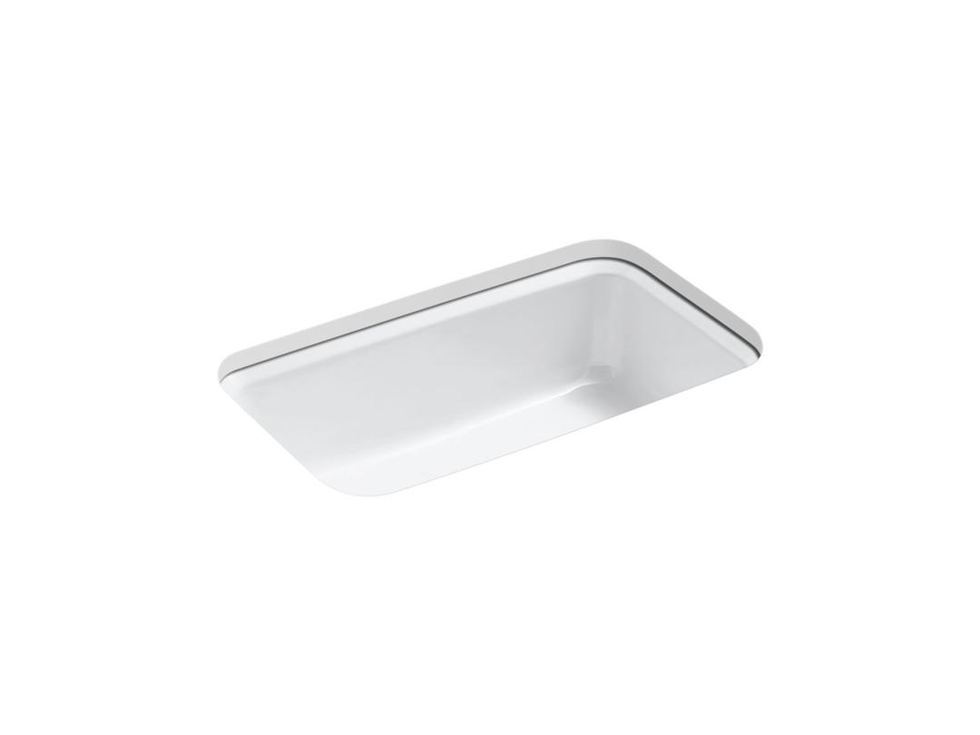 BakersfieldE 31'' undermount single-bowl kitchen sink by Kohler