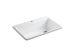 Riverby 33'' top-mount single-bowl workstation kitchen sink - image 2
