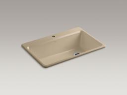Riverby 33'' top-mount single-bowl workstation kitchen sink - image 4