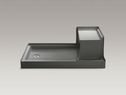 Kohler Tresham 60'' x 36'' alcove shower base, left drain - White - image 4