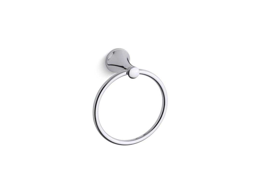Kohler Coralais Towel ring - Polished Chrome by Kohler