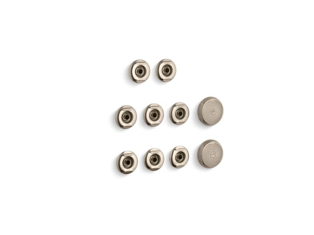 Kohler RiverBath Whirlpool trim kit - Vibrant Brushed Bronze