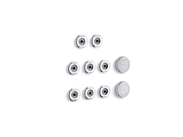 Kohler RiverBath Whirlpool trim kit - Polished Chrome