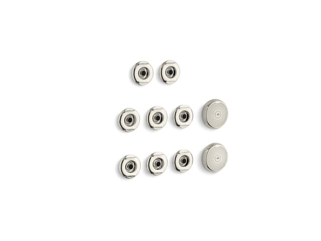 Kohler RiverBath Whirlpool trim kit - Vibrant Polished Nickel