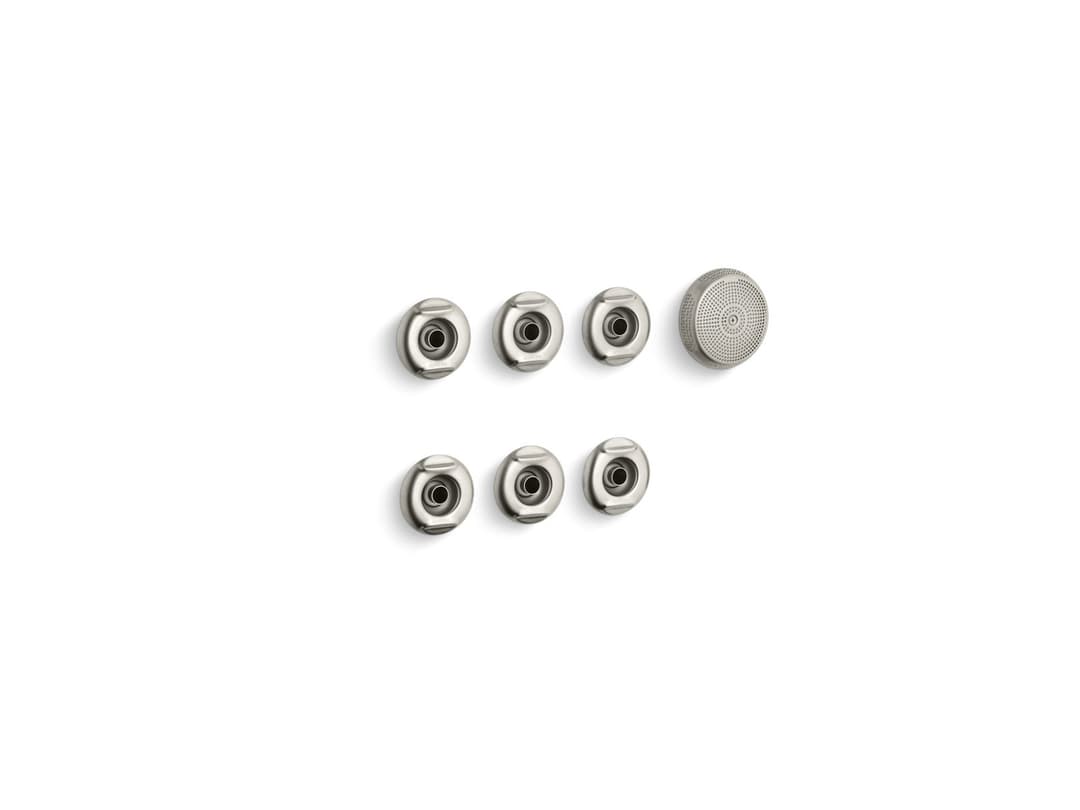Kohler Flexjet Whirlpool trim kit with six jets - Vibrant Brushed Nickel by Kohler