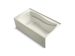Kohler Mariposa 66'' x 36'' alcove bath, right drain - White - image 4