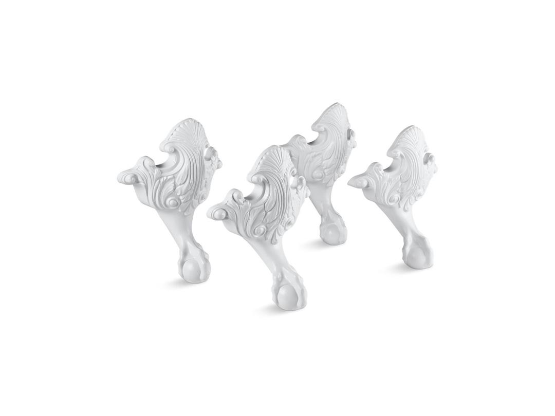 Iron Works HistoricE ball-and-claw feet - White by Kohler