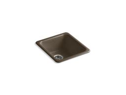 Kohler Iron/Tones 17'' Top-/Undermount Single-Bowl Bar Sink - Teal - image 3