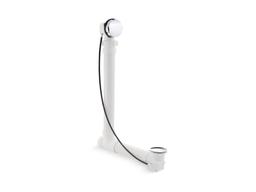 Kohler Clearflo Cable bath drain with PVC tubing - Polished Chrome - image 1