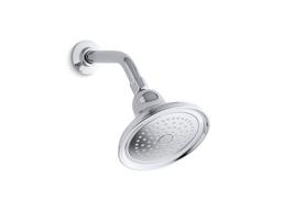 Kohler Devonshire 2.5 gpm single-function showerhead with Katalyst air-induction technology - Vibrant Brushed Nickel - image 1