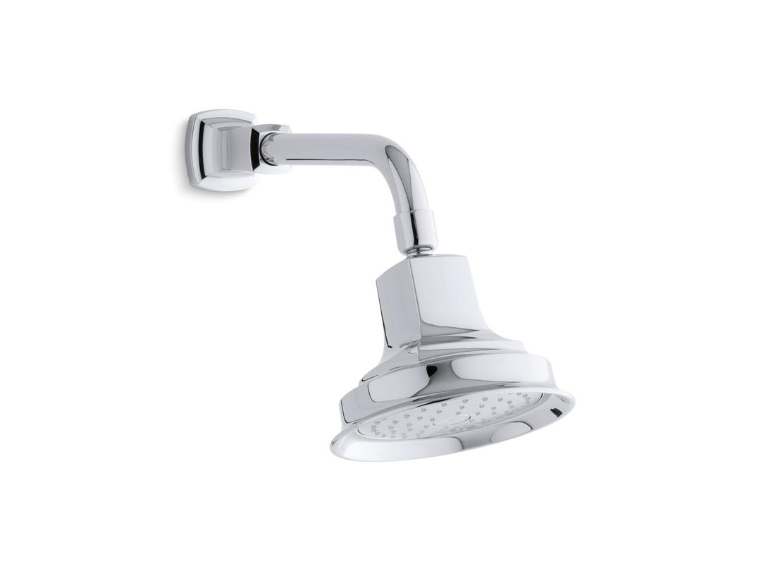 Kohler Margaux 2.5 gpm single-function showerhead with Katalyst air-induction technology - Polished Chrome by Kohler