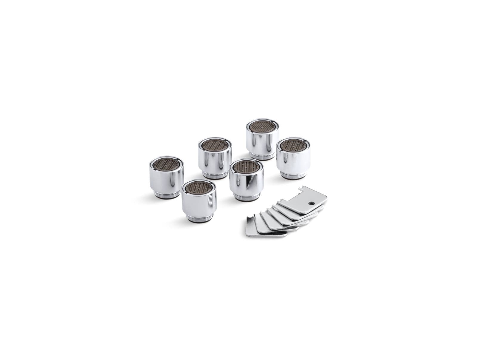 Kohler 13/16'' male 0.5 gpm vandal-resistant spray; non-aerated - Polished Chrome by Kohler