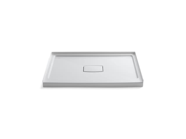Kohler Archer 48'' x 36'' alcove shower base, center drain - White