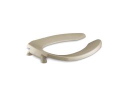Kohler LustraE Elongated toilet seat with check hinge - White - image 2