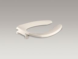 Kohler LustraE Elongated toilet seat with check hinge - White - image 4