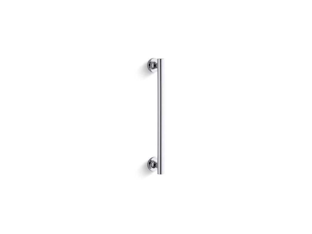 Kohler Purist 14'' pivot shower door handle - Bright Polished Silver by Kohler