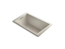 Kohler Underscore Rectangle 60'' x 36'' drop-in bath - Thunder Grey - image 4