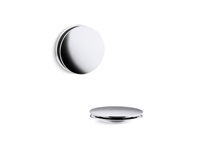 Kohler Clearflo Retrofit toe-tap conversion kit - Polished Chrome