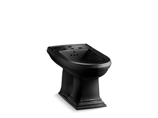 Kohler | Memoirs | Floor Mounted Bidet - Black