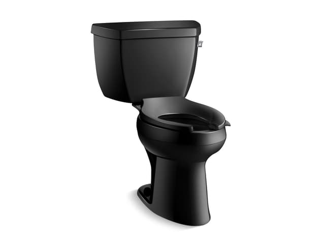 Kohler | Highline | Floor Mount Two Piece Toilet - Black