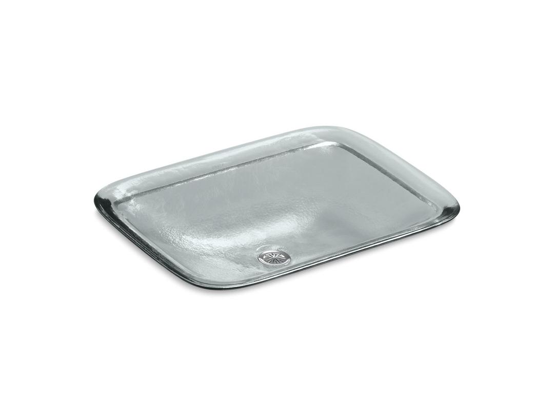 Kohler Inia 20-3/4'' rectangular drop-in bathroom sink, no overflow - Ice by Kohler