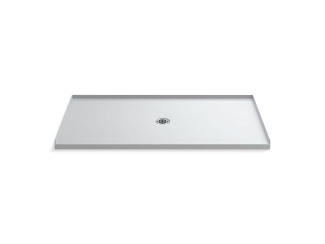 Ballast 66'' x 36'' alcove shower base, center drain