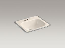 Kohler Tahoe 20'' rectangular drop-in bathroom sink - White - image 4
