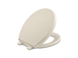 Kohler Reveal Quiet-CloseE Round-front toilet seat - Sandbar - image 4