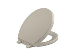 Kohler Reveal Quiet-CloseE Round-front toilet seat - Sandbar - image 1