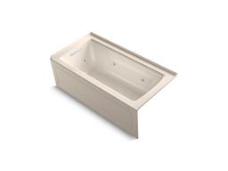 Archer 60'' x 30'' alcove heated whirlpool bath, left drain - image 10