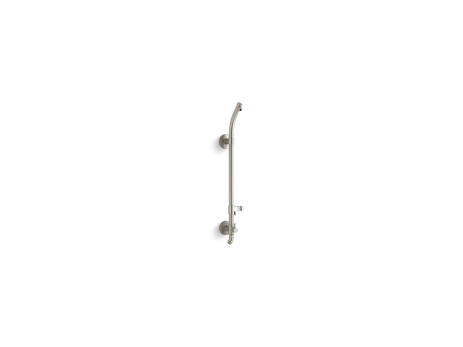 Kohler HydroRail-S Shower column - Vibrant Brushed Nickel by Kohler