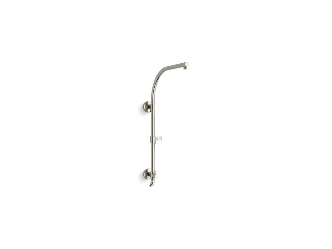 Kohler HydroRail-R Arch shower column - Vibrant Polished Nickel by Kohler