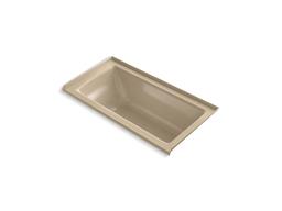 Archer 60'' x 30'' alcove bath with integral flange and right-hand drain - image 2