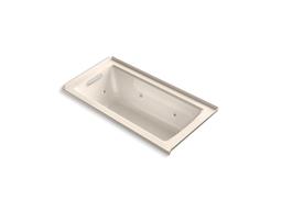 Archer 60'' x 30'' alcove heated whirlpool bath, left drain - image 10