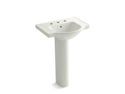 Veer 24'' rectangular pedestal bathroom sink - image 9