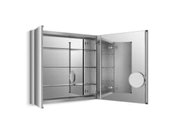 3/4 view of product with door open