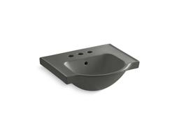 Veer 21'' square pedestal bathroom sink - image 15