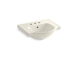 Veer 21'' square pedestal bathroom sink - image 17