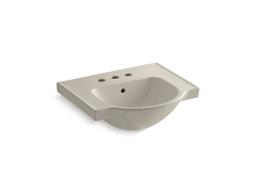Veer 21'' square pedestal bathroom sink - image 18