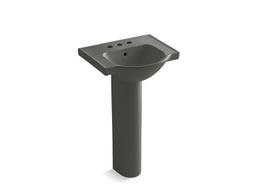 Veer 21'' rectangular pedestal bathroom sink - image 15