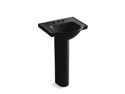 Veer 21'' rectangular pedestal bathroom sink - image 21