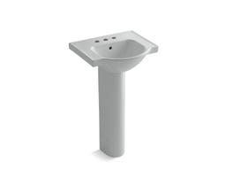 Veer 21'' rectangular pedestal bathroom sink - image 16