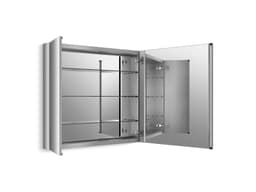 3/4 view of product with door open