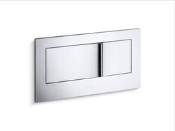 Kohler Veil Flush actuator plate for 2''x6'' in-wall tank and carrier system - Polished Chrome - image 1